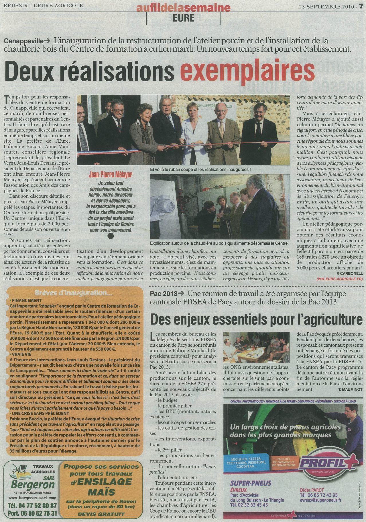 Eure Agricole (23 septembre 2010) (Page 2)